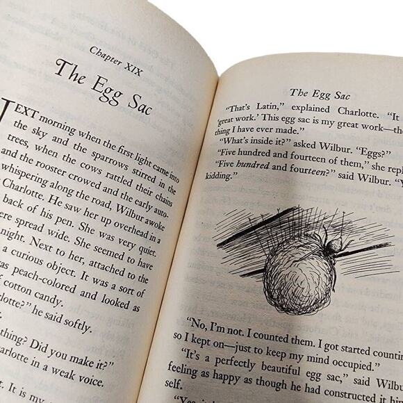 Vintage Children's Books, Charlotte's Web Weekly Readers Hardback Story Book - Picture 4 of 6